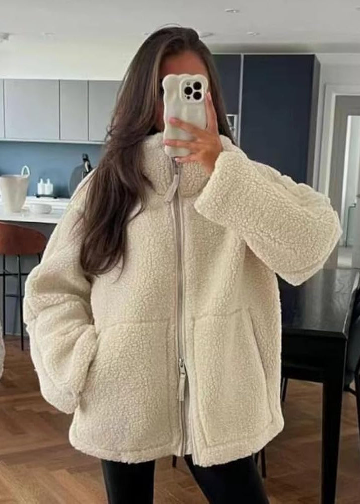 Silvana | Oversized Teddy Jacket