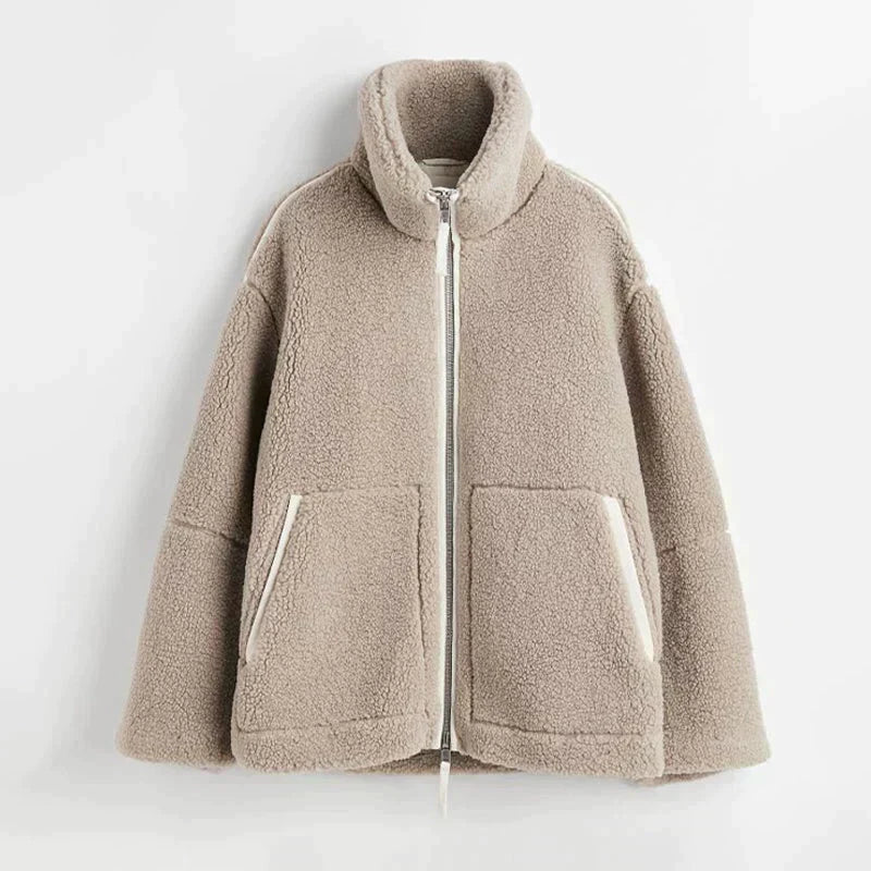 Silvana | Oversized Teddy Jacket