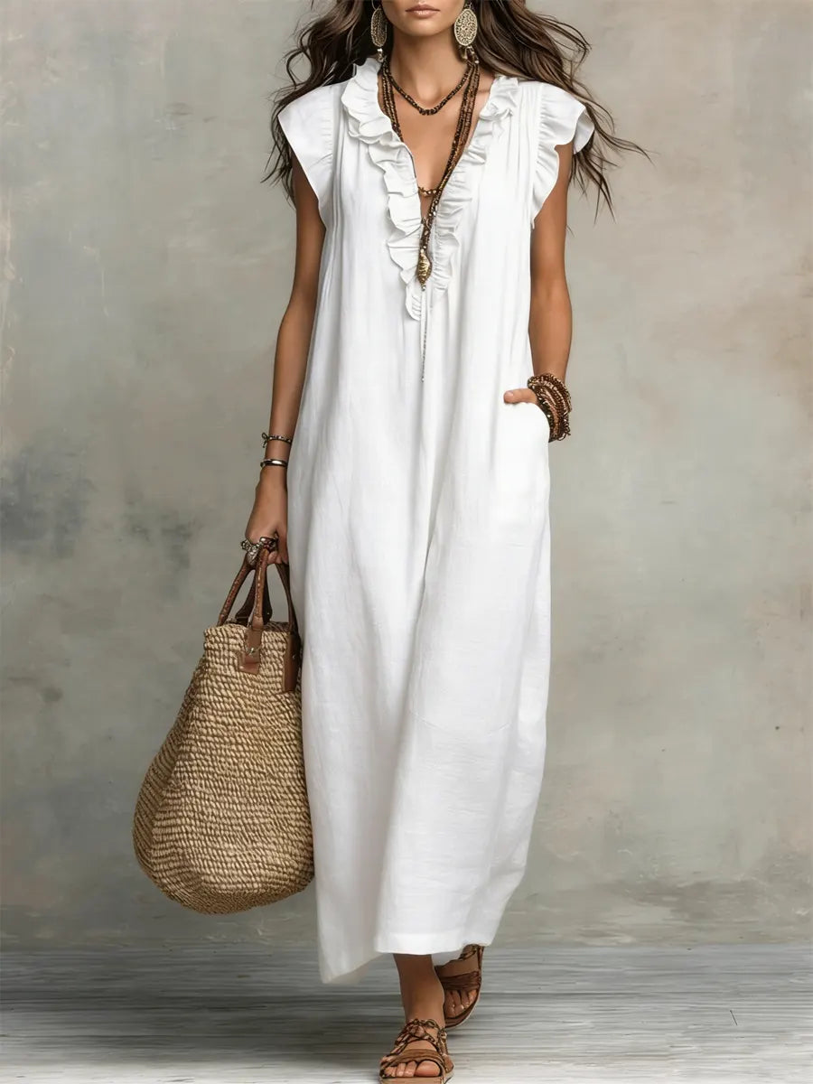Saoirse | Weightless Boho Maxi Dress