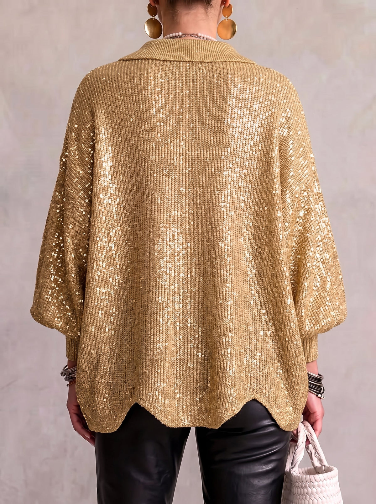 Isadora™ | Oversized Collared Cardigan