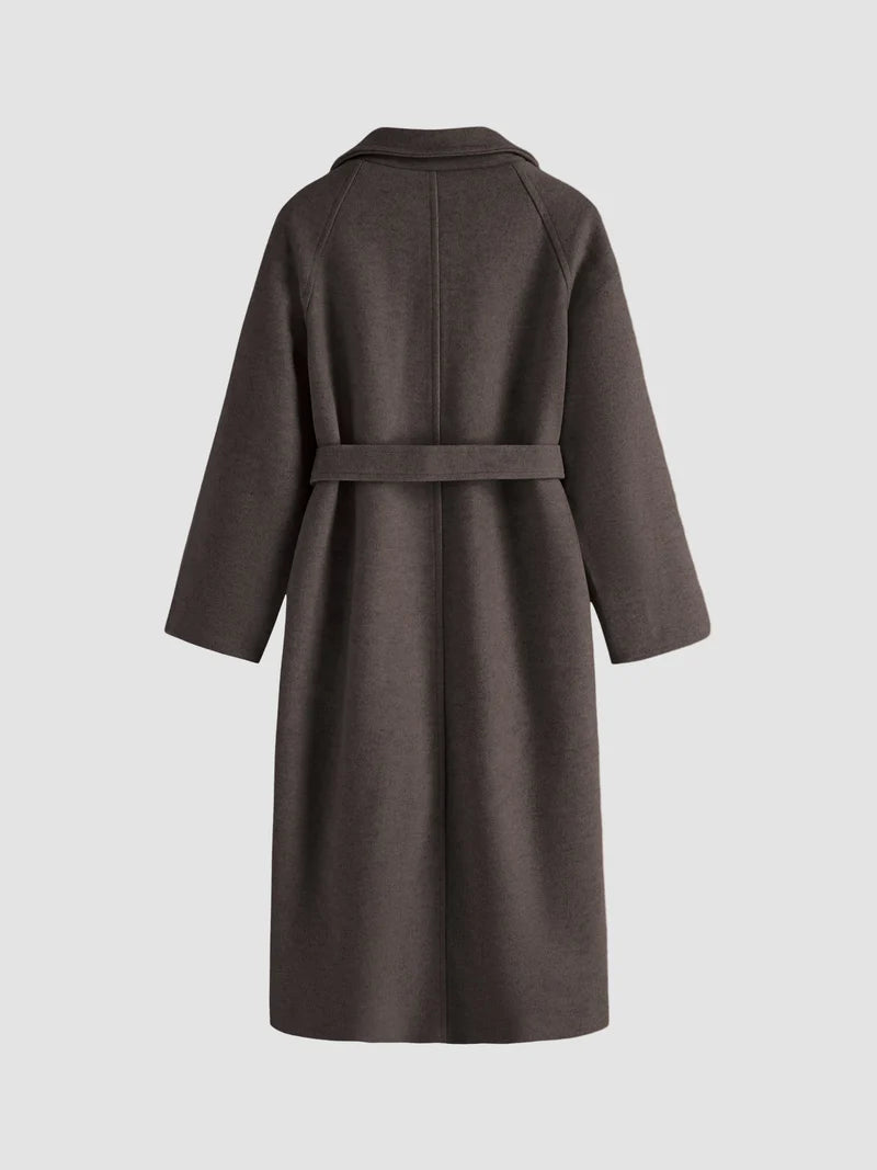 Wilhelmina | Long Wrap Belted Coat